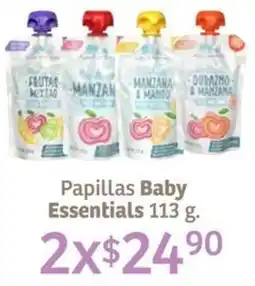 Soriana Híper Baby essentials papillas oferta