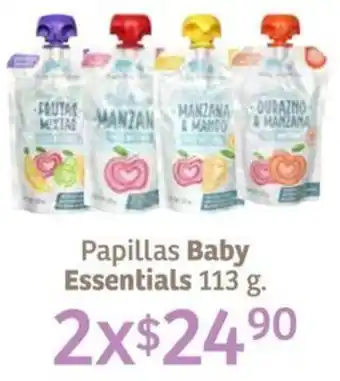 Soriana Híper Baby essentials papillas oferta