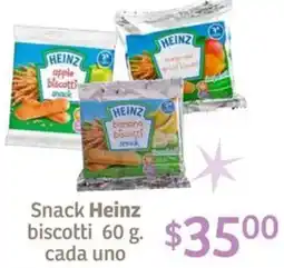 Soriana Híper Heinz snack biscotti oferta