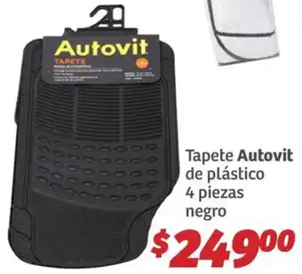 Soriana Híper Autovit tapete de plástico oferta