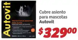 Soriana Híper Autovit cubre asiento para mascotas oferta