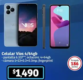 Soriana Híper Vios celular oferta