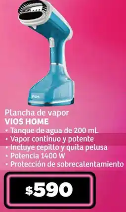 Soriana Híper Vios home plancha de vapor oferta