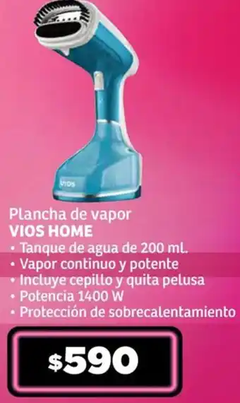 Soriana Híper Vios home plancha de vapor oferta