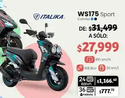 Soriana Híper Italika ws175 sport oferta