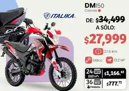 Soriana Híper Italika DM150 oferta