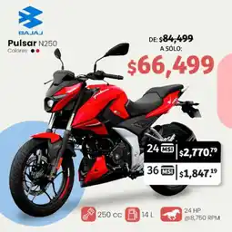 Soriana Mercado Bajaj Pulsar N250 oferta