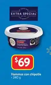 Walmart Extra - hummus con chipotle oferta