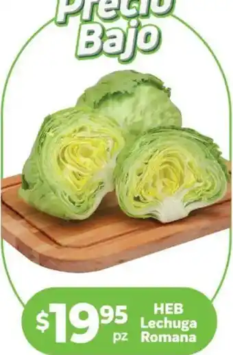 HEB Heb lechuga romana oferta