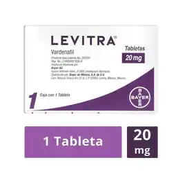 Farmacias Benavides 20 mg Vardenafil oferta