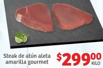 Soriana Híper Steak de atún aleta amarilla gourmet oferta