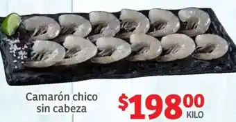 Soriana Híper Camarón chico sin cabeza oferta