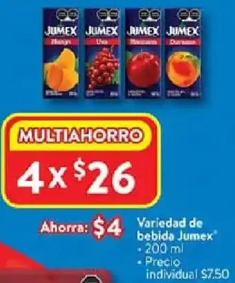 Walmart Jumex bebida oferta