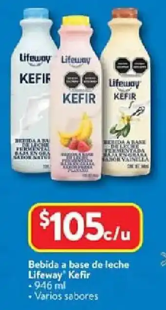 Walmart Lifeway kefir bebida a base de leche oferta