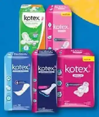 Walmart Kotex variedad de productos para protección femenina oferta