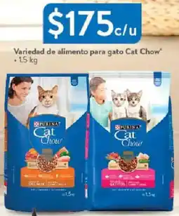 Walmart Cat chow variedad de alimento para gato oferta