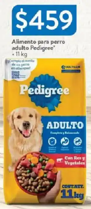 Walmart Pedigree alimento para perro adulto oferta