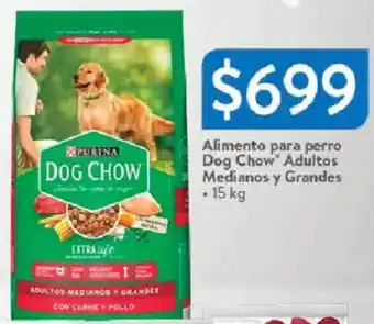 Walmart Dog chow alimento para perro adultos medianos y grandes oferta