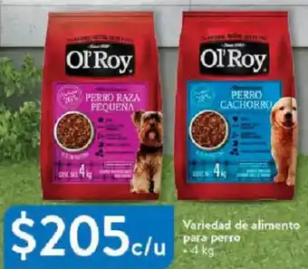 Walmart Variedad de alimento para perro oferta