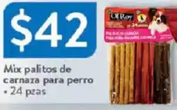 Walmart Mix palitos de carnaza para perro oferta