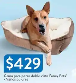 Walmart Fancy pets cama para perro doble vista oferta