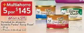 Walmart Purina fancy feast variedad de alimento húmedo oferta