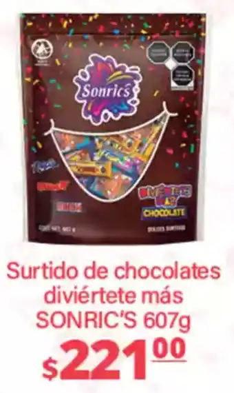 La Comer Sonric's surtido de chocolates diviértete más oferta