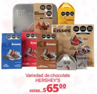 La Comer Hershey's variedad de chocolate oferta