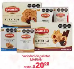 La Comer Marián variedad de galletas oferta