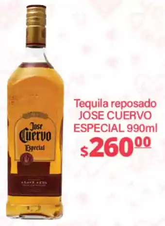 La Comer Jose cuervo especial tequila reposado oferta