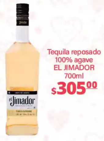 La Comer El jimador tequila reposado 100% agave oferta