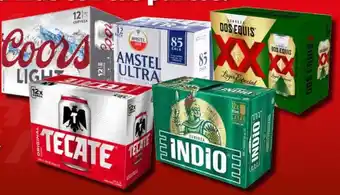 Soriana Mercado Todos los 12 pack de cerveza en lata oferta