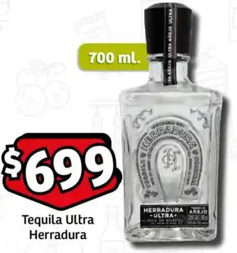 Soriana Mercado Herradura tequila ultra oferta