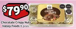 Chocolate crispy nuts valley foods