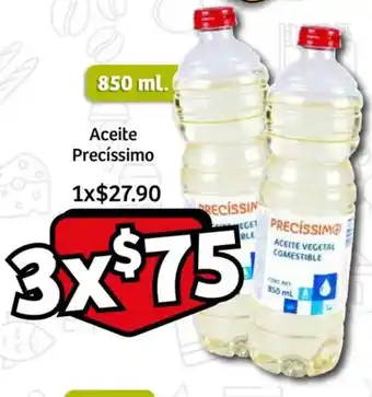 Soriana Mercado Aceite precíssimo oferta