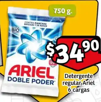 Soriana Mercado Ariel detergente regular oferta