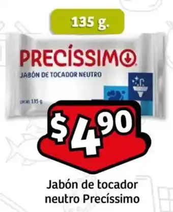 Soriana Mercado Precíssimo jabón de tocador neutro oferta