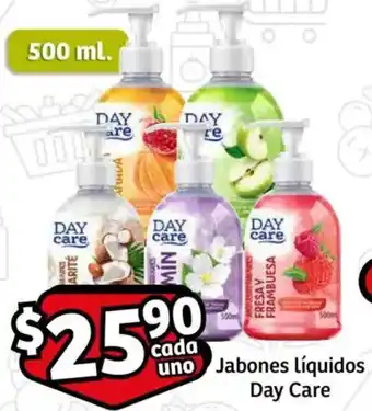 Soriana Mercado Day care jabones líquidos oferta