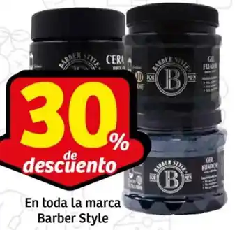 Soriana Mercado Barber style en toda la marca oferta