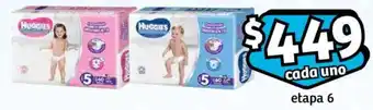 Soriana Mercado Huggies etapa 6 oferta