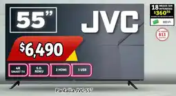 Soriana Mercado Jvc smart tv pantalla 55" oferta