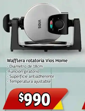 Soriana Mercado Vios home wafflera rotatoria oferta