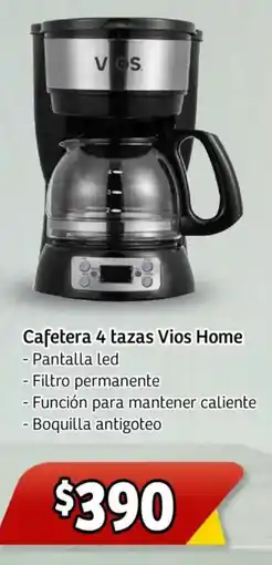 Soriana Mercado Vios home cafetera oferta