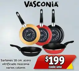 Soriana Mercado Vasconia sartenes oferta