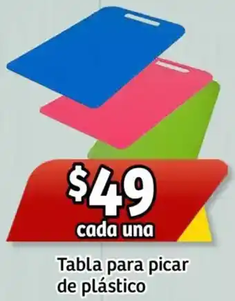 Soriana Mercado Tabla para picar de plástico oferta