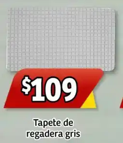 Soriana Mercado Tapete de regadera gris oferta