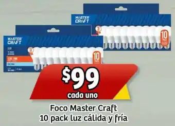 Soriana Mercado Foco master craft oferta