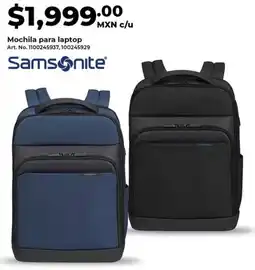 Office Depot Samsonite mochila para laptop oferta