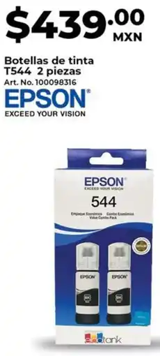 Office Depot Epson botellas de tinta t544 oferta