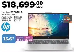 Office Depot Hp laptop FC0070LA oferta